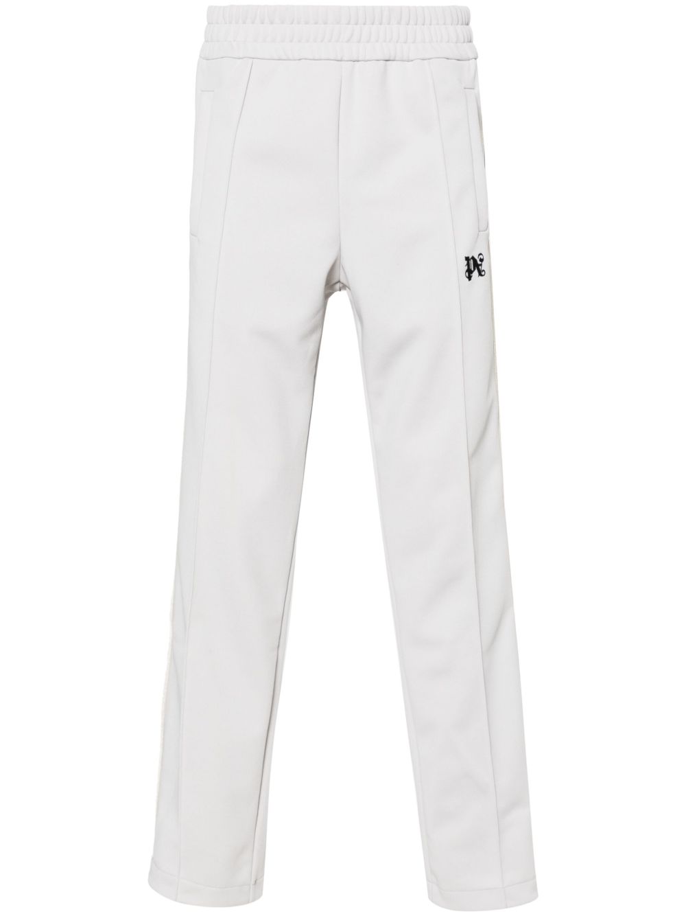 Palm Angels Monogram 刺绣运动裤 - 灰色