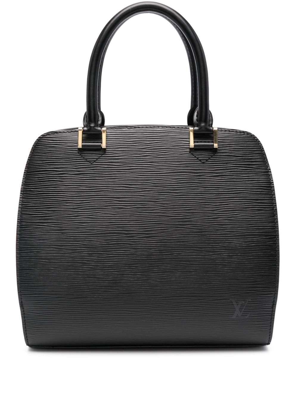 Louis Vuitton Pre-Owned Épi 皮质托特包（1997年典藏款） - 黑色