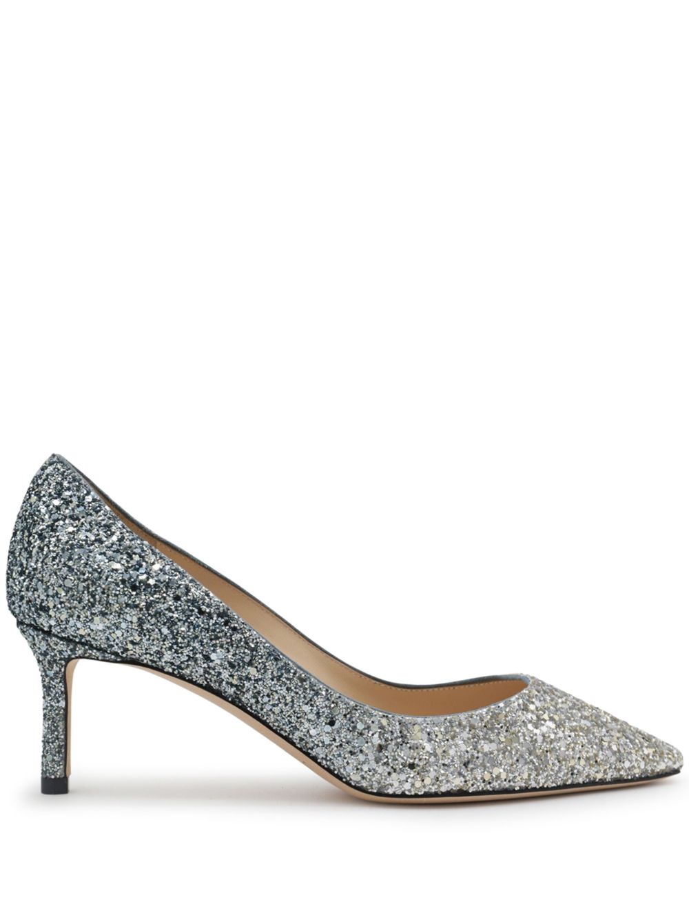 Jimmy Choo Romy 中跟鞋（6厘米） - 灰色