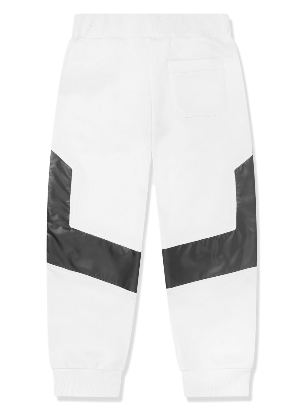 Balmain Kids logo印花长裤 - 白色