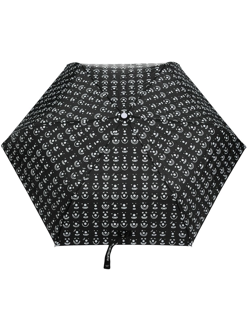 10 CORSO COMO Smiley 印花雨伞 - 黑色