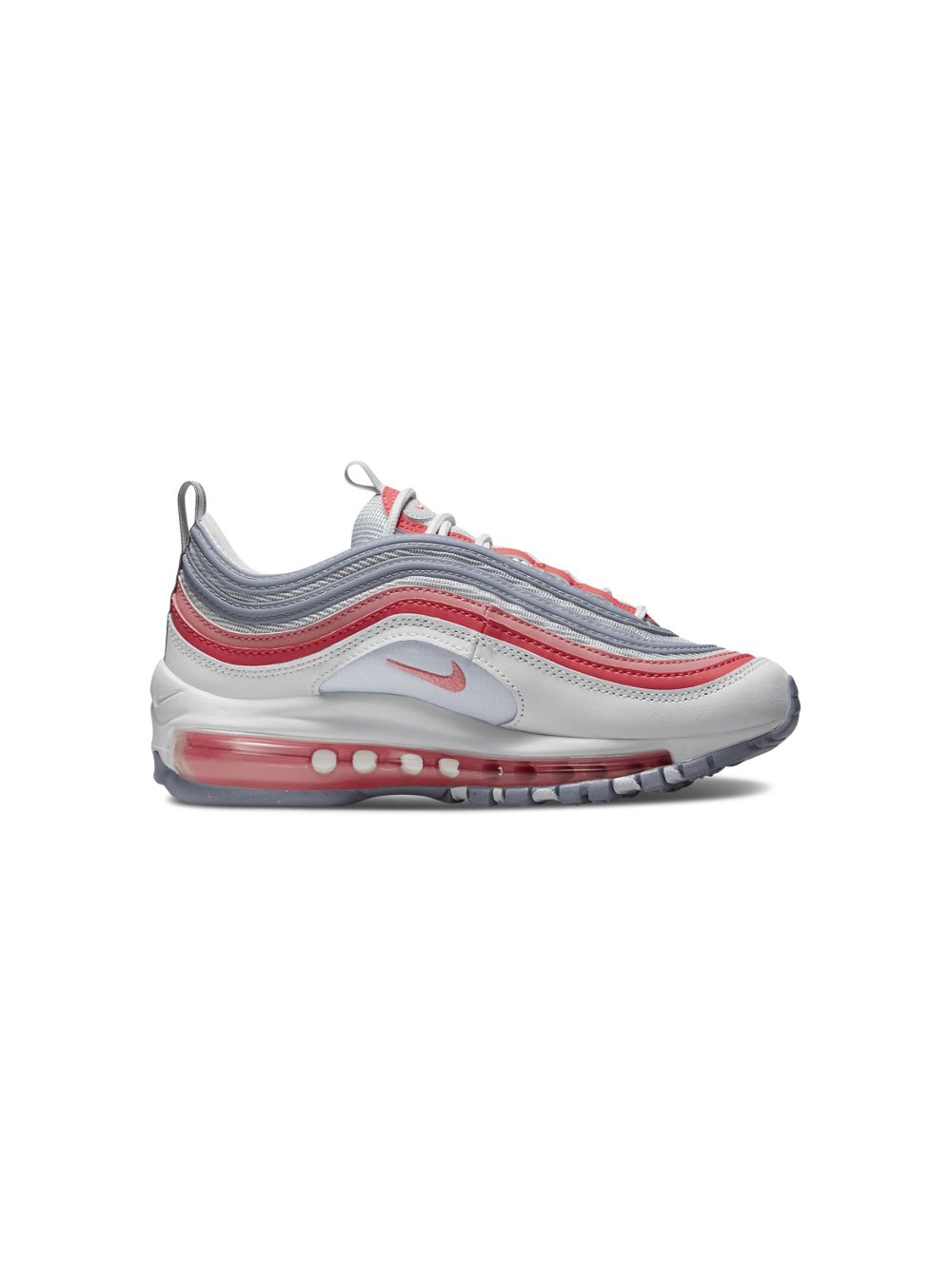 Nike Kids Air Max 97 Coral Chalk 运动鞋 - 灰色