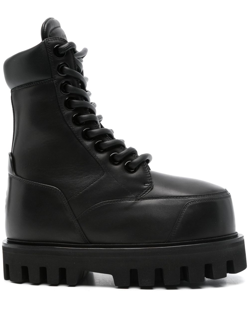 Alexander McQueen Parachute 高筒靴 - 黑色