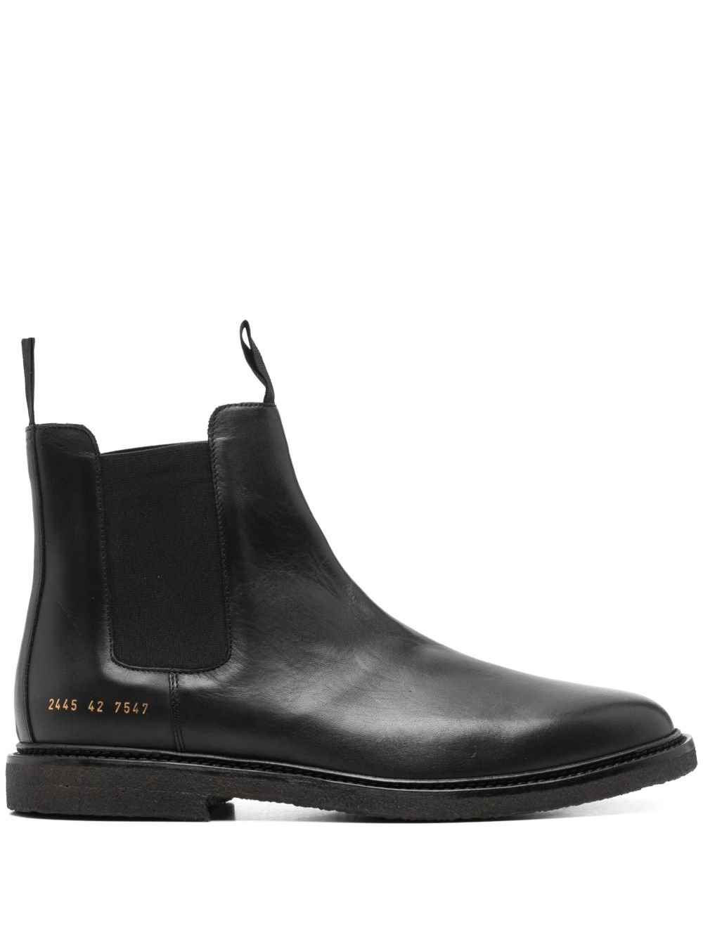 Common Projects 经典切尔西靴 - 黑色