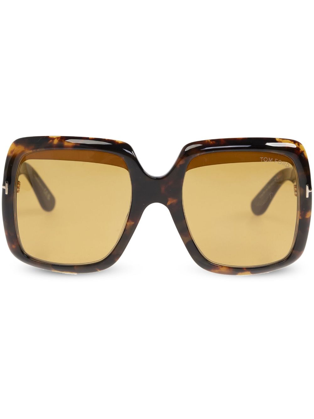 TOM FORD Eyewear Aurora 太阳眼镜 - 褐色