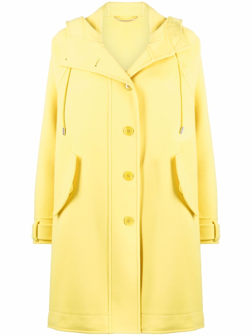 Ermanno Scervino 单排扣外套 - 黄色