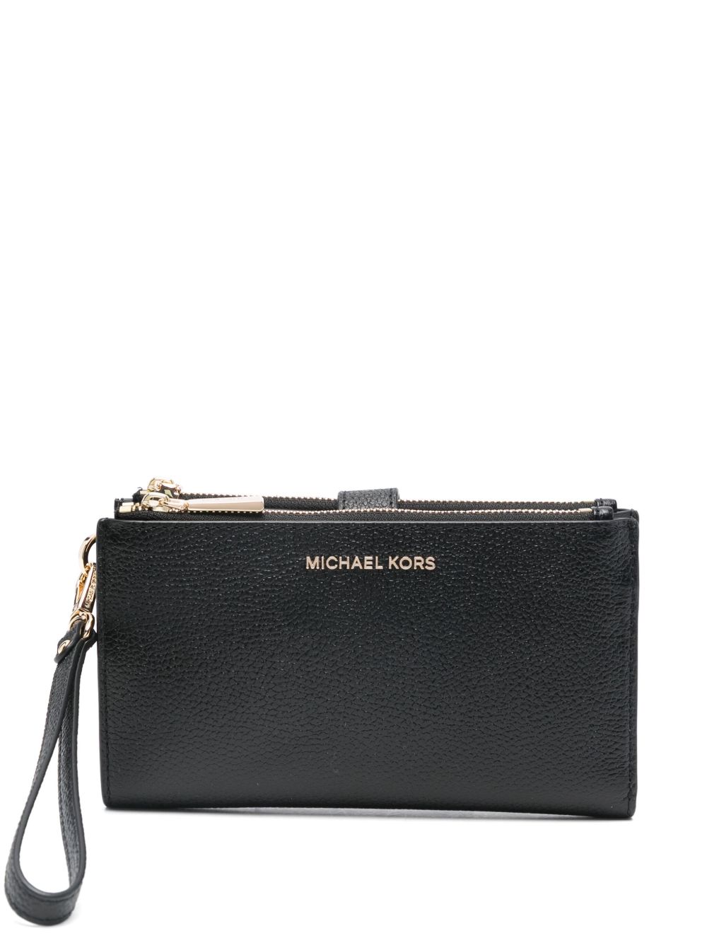 Michael Kors 双拉链钱包 - 黑色