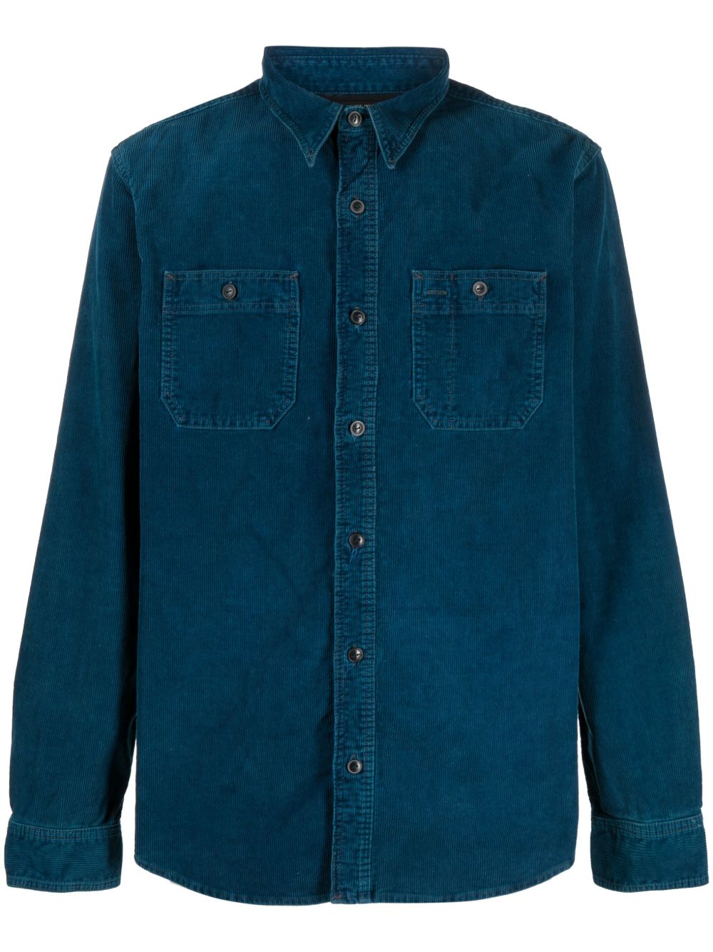 Ralph Lauren RRL Cameron 棉衬衫 - 蓝色