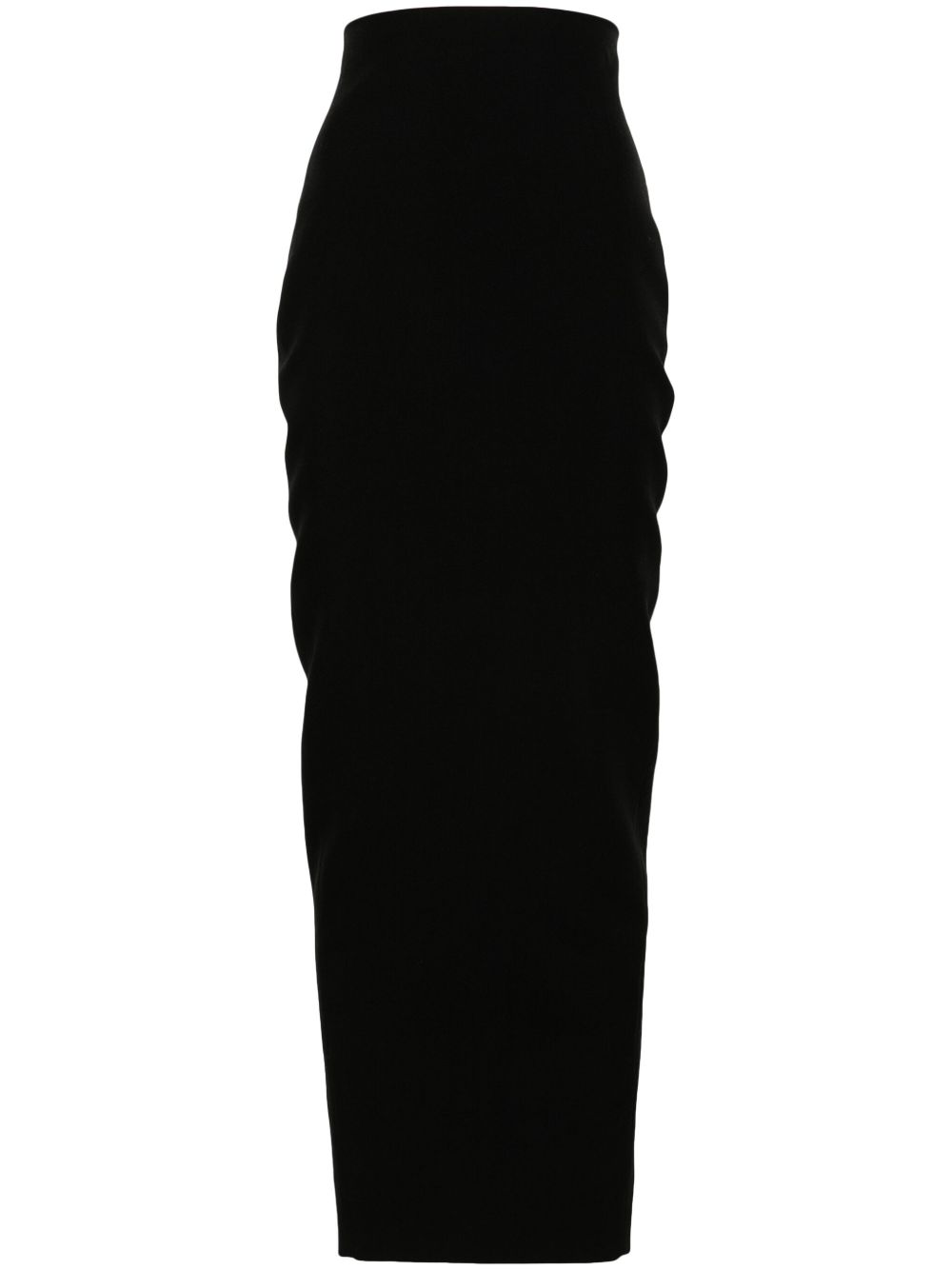 Rick Owens Dirt Pillar 超长半身裙 - 黑色
