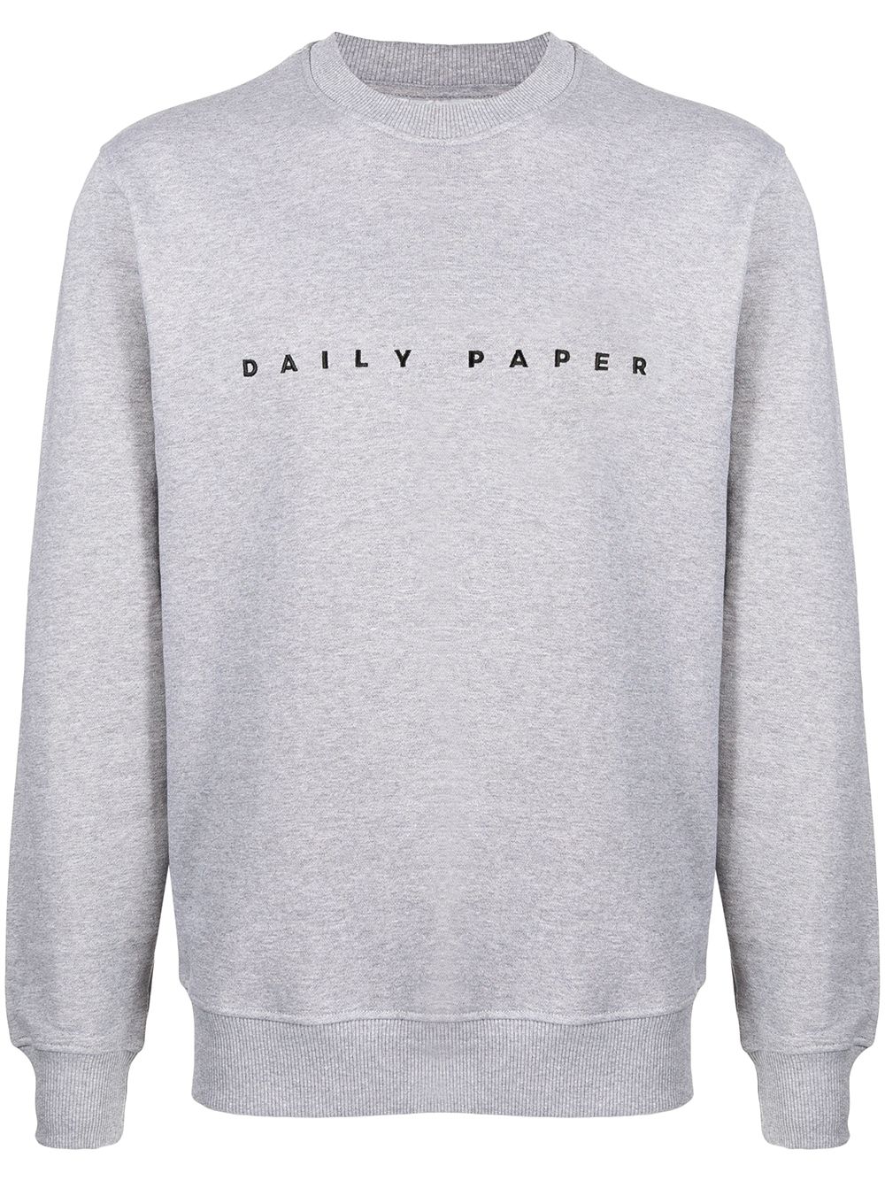 Daily Paper logo印花卫衣 - 灰色