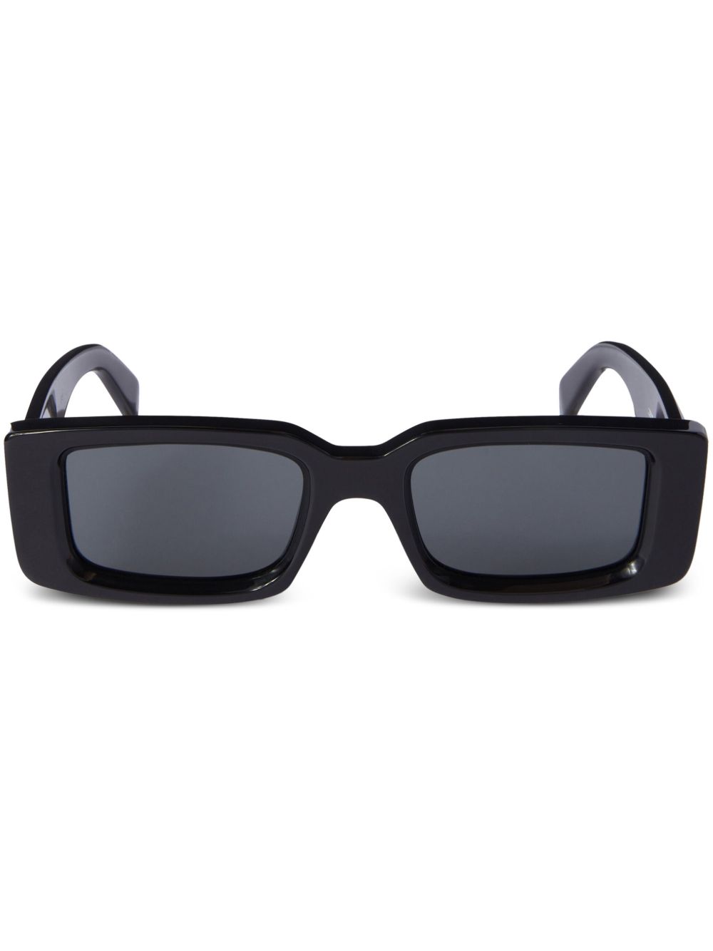 Off-White Eyewear Arthur 长方框太阳眼镜 - 黑色