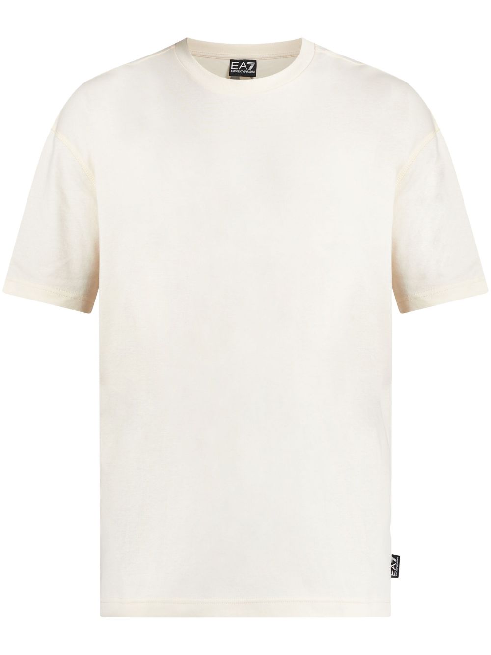 Ea7 Emporio Armani logo印花T恤 - 中性色