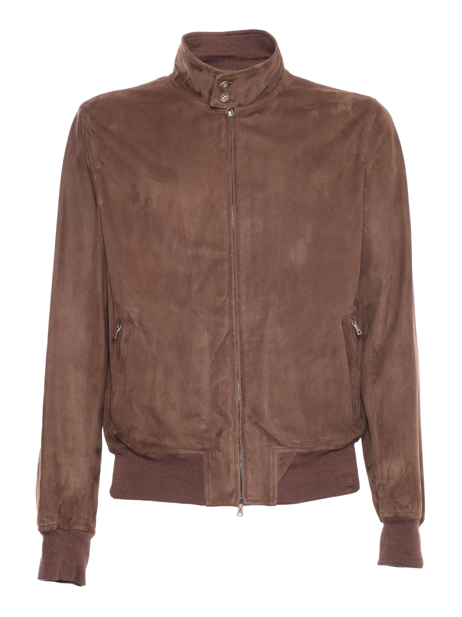Stewart Suede Boston Jacket