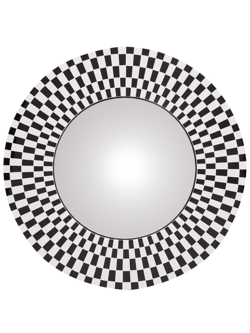 Fornasetti Egocentrismo 木质凸面镜 - 白色