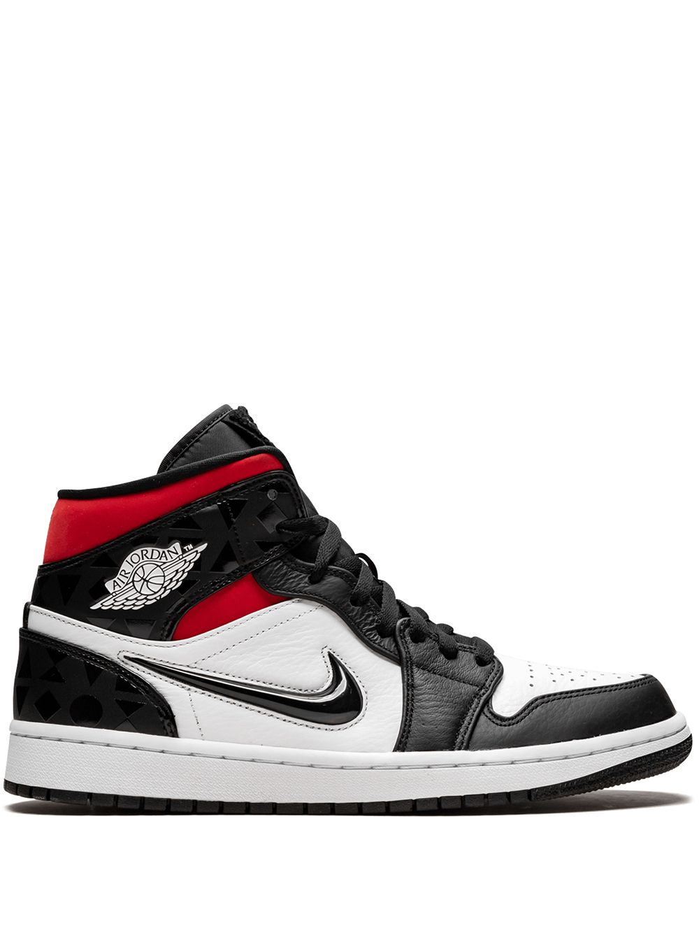 Jordan Air Jordan 1 Mid运动鞋 - 黑色