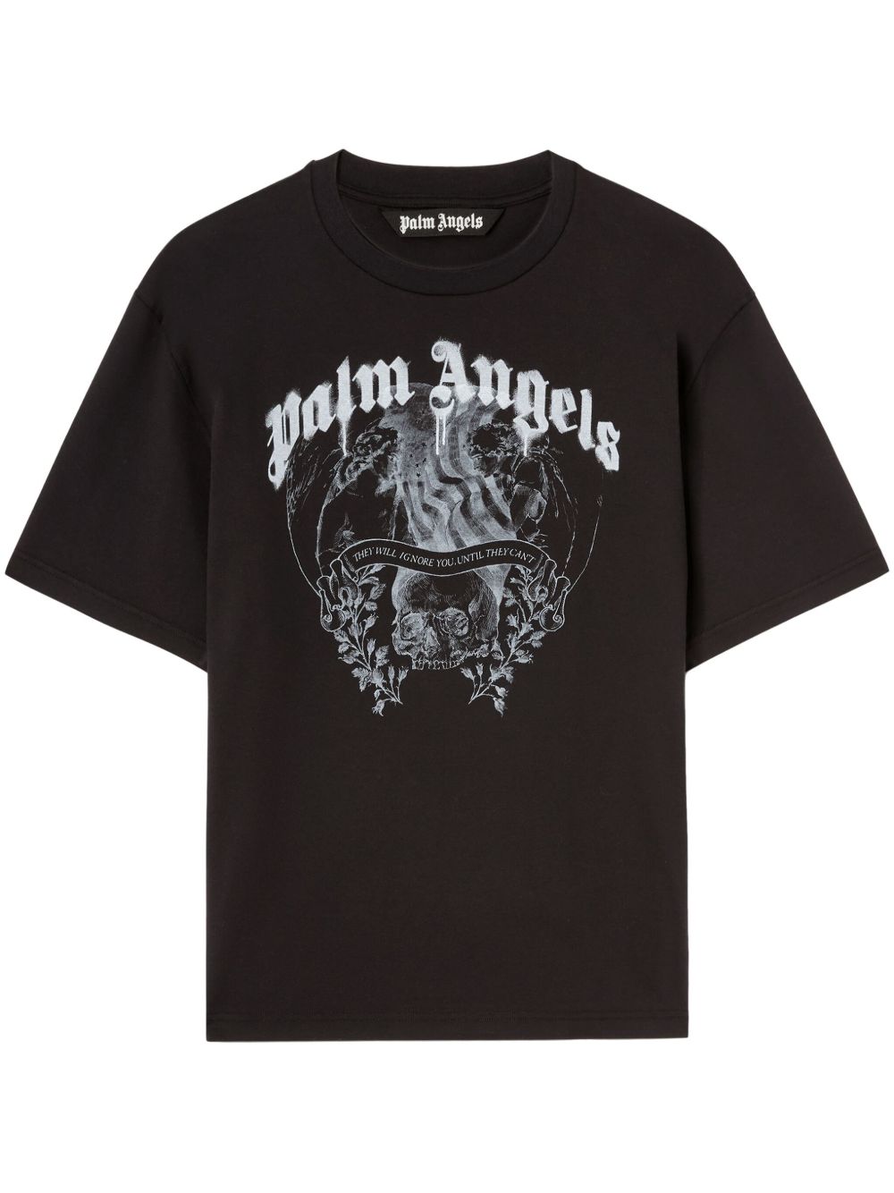 Palm Angels Statement Pencil 棉T恤 - 黑色