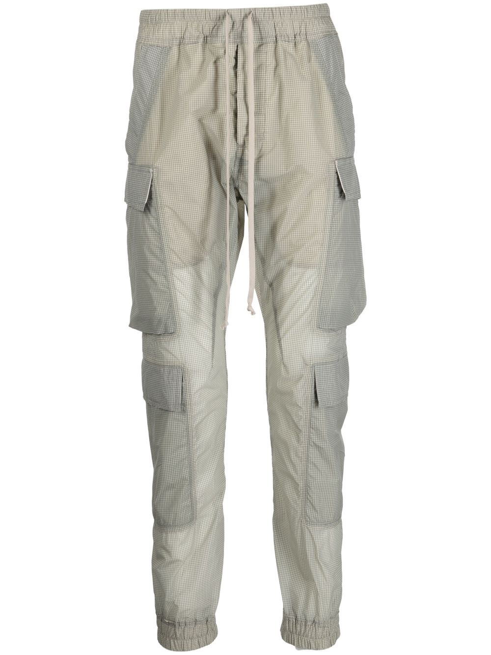 Rick Owens 抽绳裤腰紧身工装裤 - 中性色