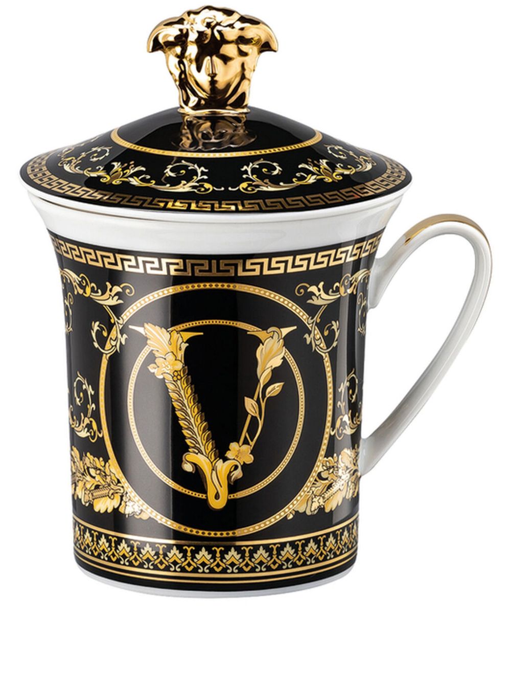 Versace Virtus Gala 30 Years 陶瓷马克杯 - 黑色
