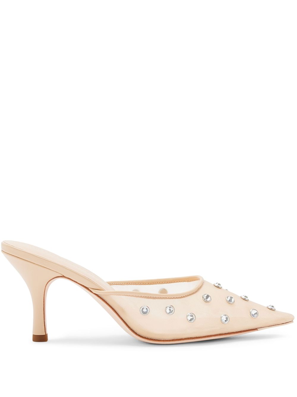 Loeffler Randall Paloma 中跟穆勒鞋（7.6厘米） - 中性色