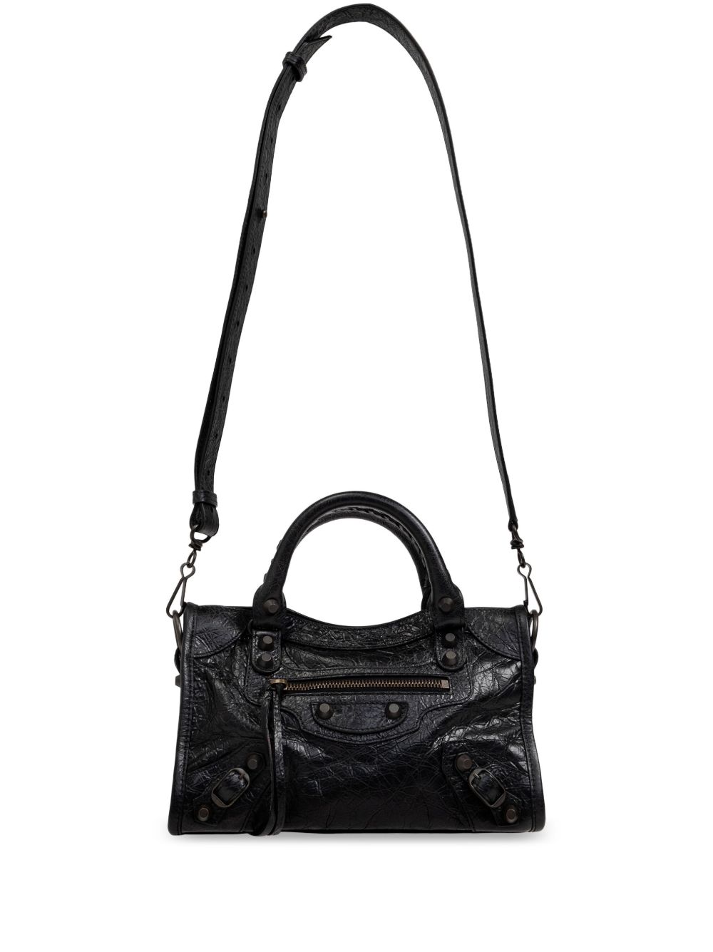 Balenciaga Le City Arena Lamb 手提包 - 黑色