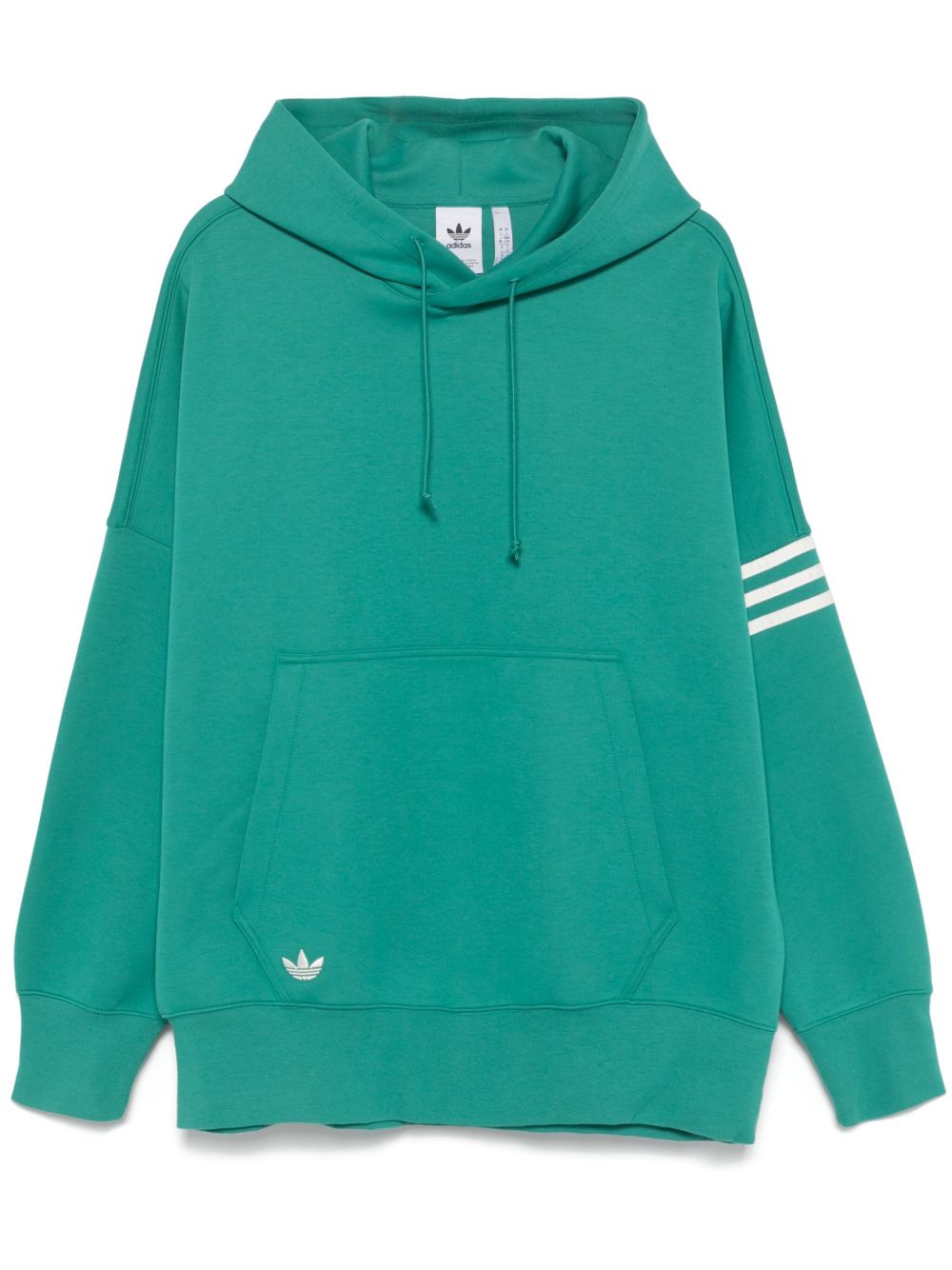 adidas 三条纹连帽衫 - 绿色