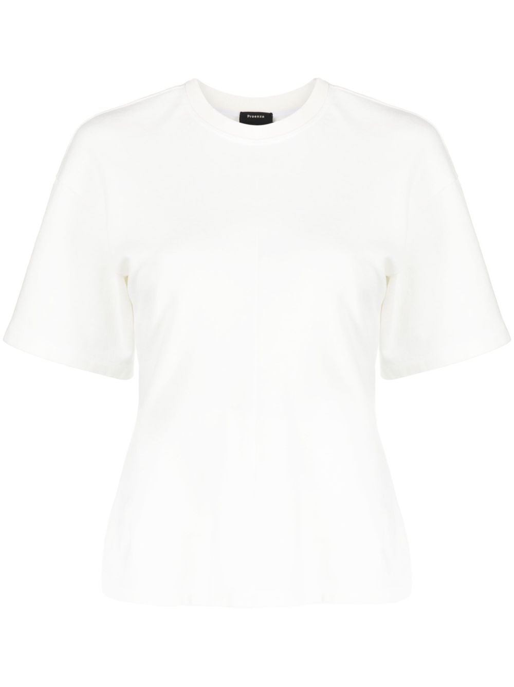 Proenza Schouler 棉旋褶设计T恤 - 白色
