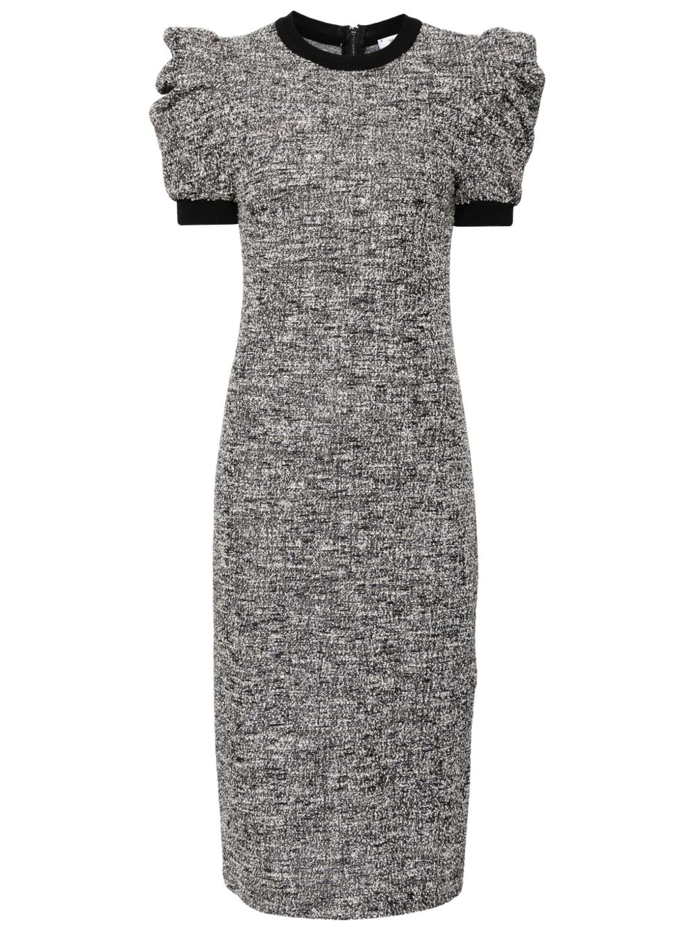 Max Mara Ieti 中长连衣裙 - 白色