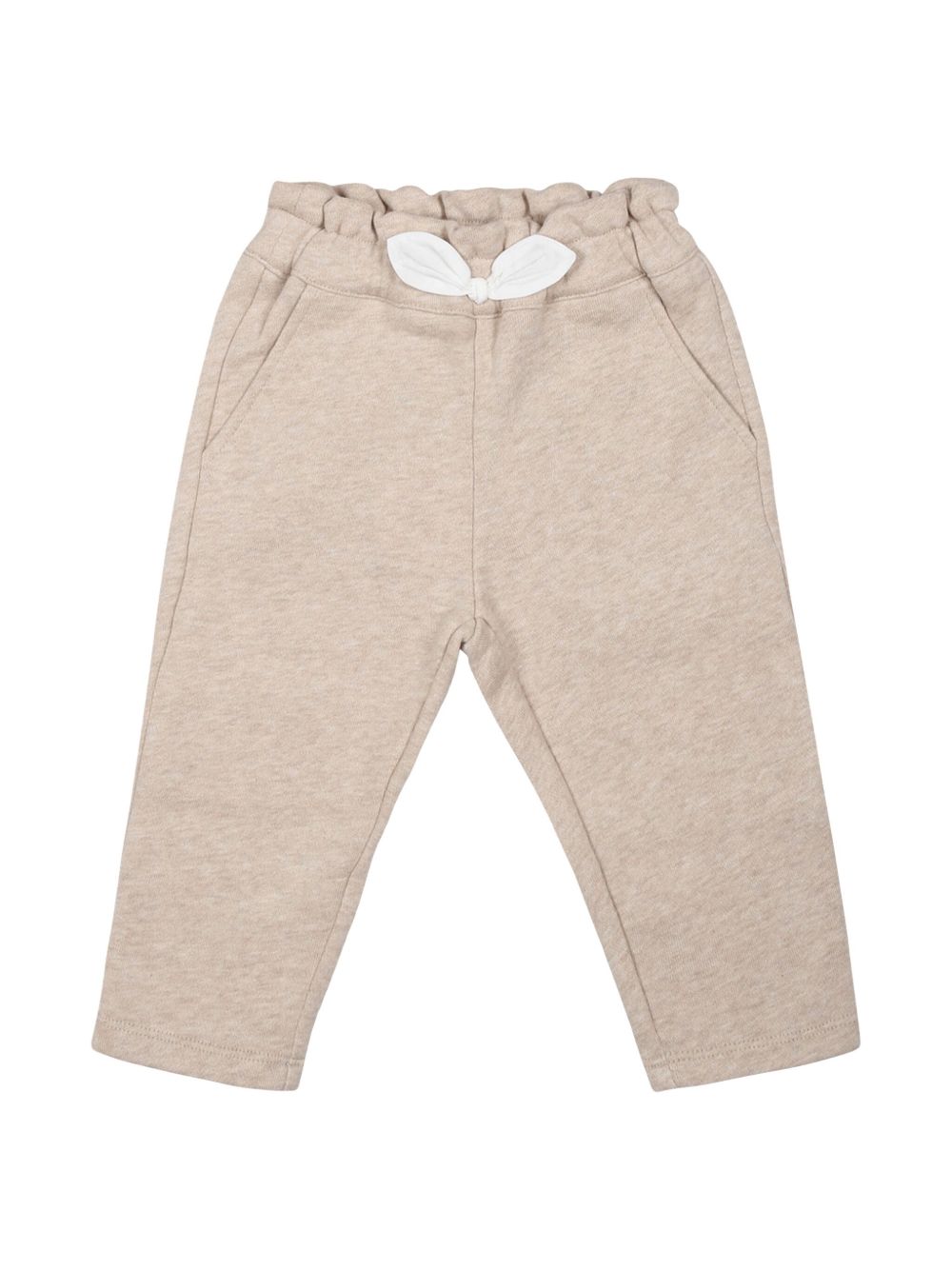 Chloé Kids 抽绳运动裤 - 中性色