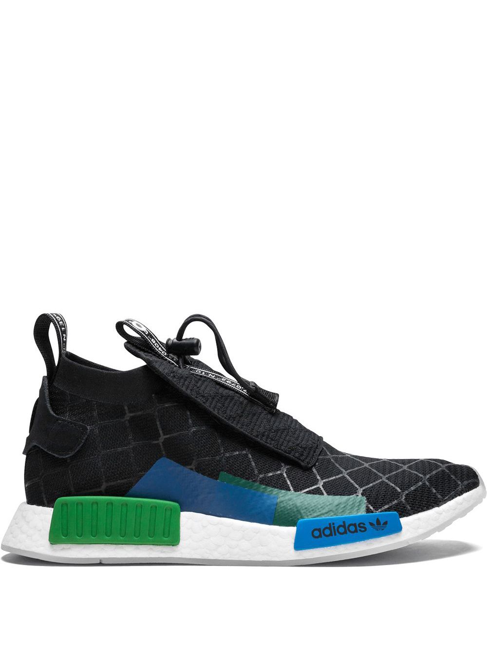 adidas NMD TS1 Primeknit运动鞋 - 黑色