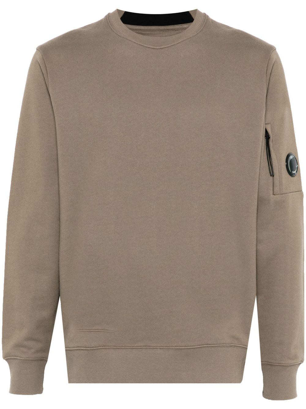 C.P. Company Diagonal Raised 抓绒卫衣 - 绿色