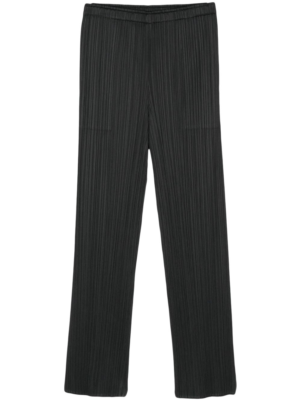 Pleats Please Issey Miyake New Colorful Basics 3 长裤 - 黑色