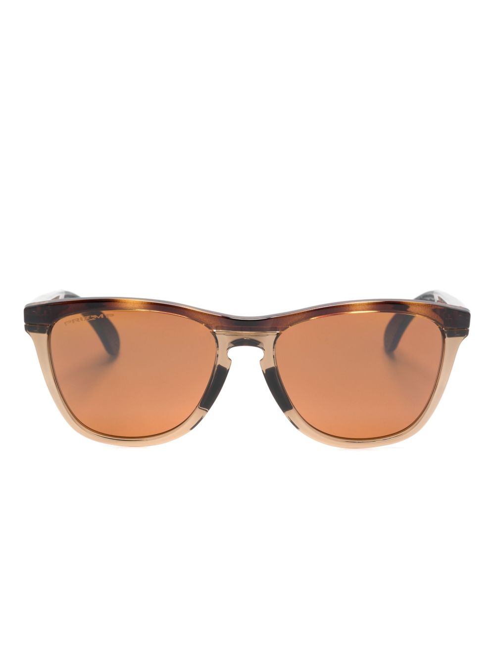 Oakley Frogskins™ 方框太阳眼镜 - 褐色