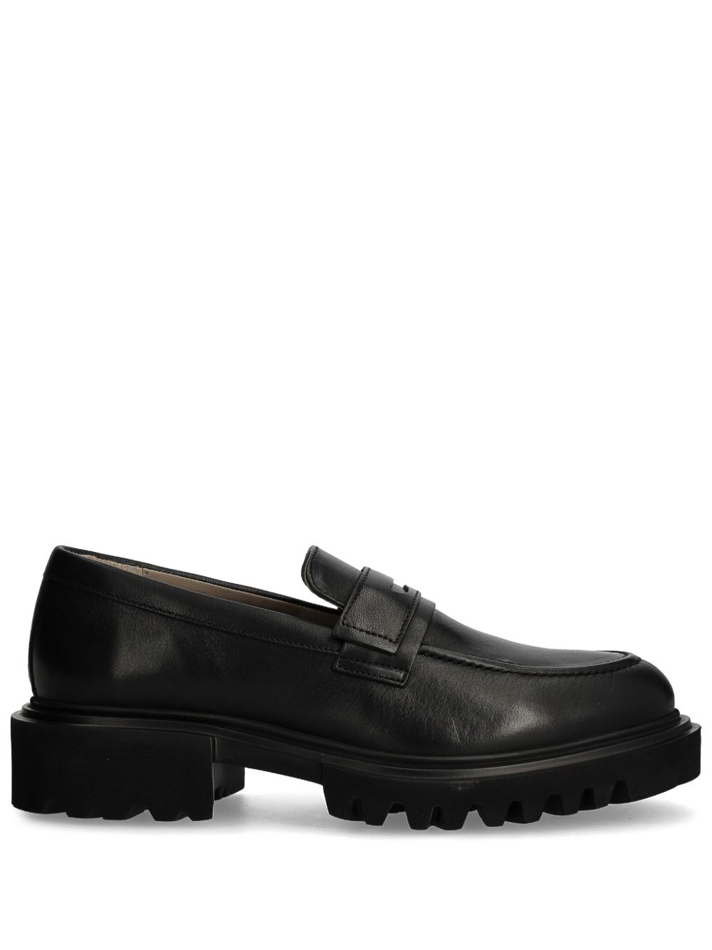 AllSaints Vinni 乐福鞋 - 黑色