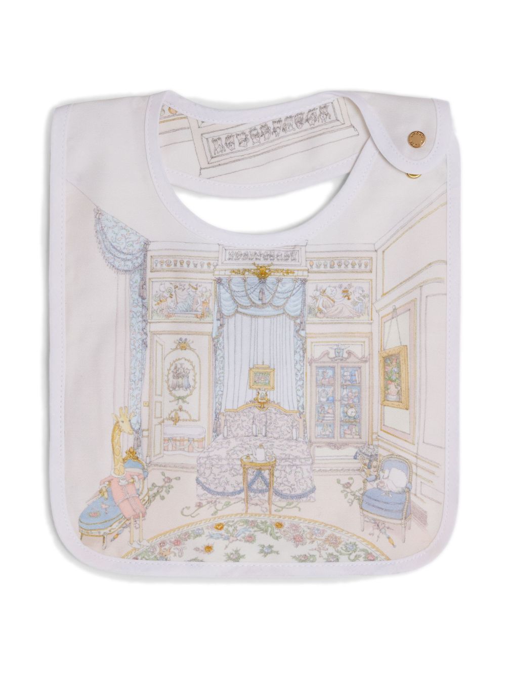 Atelier Choux French Bedroom 棉围兜 - 白色