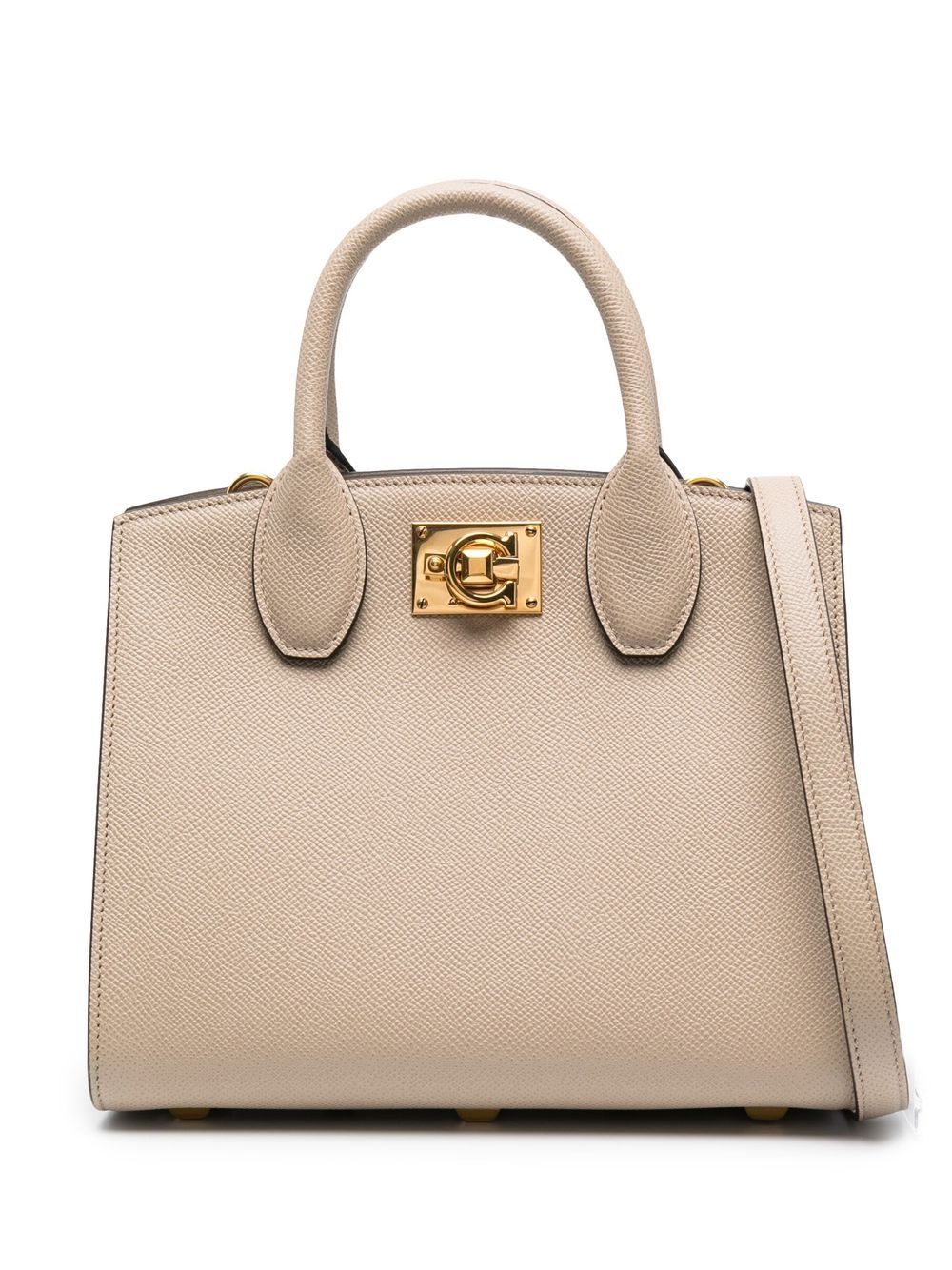Ferragamo The Studio 小号手提包 - 中性色