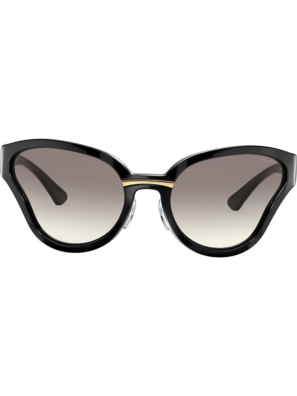 Prada Eyewear Catwalk太阳眼镜 - 黑色