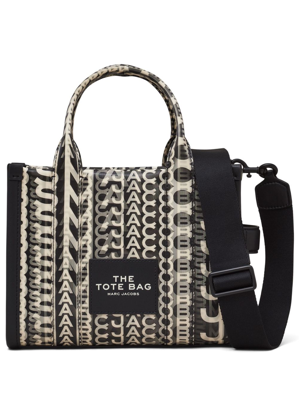 Marc Jacobs The Small 经典logo透镜效果托特包 - 中性色