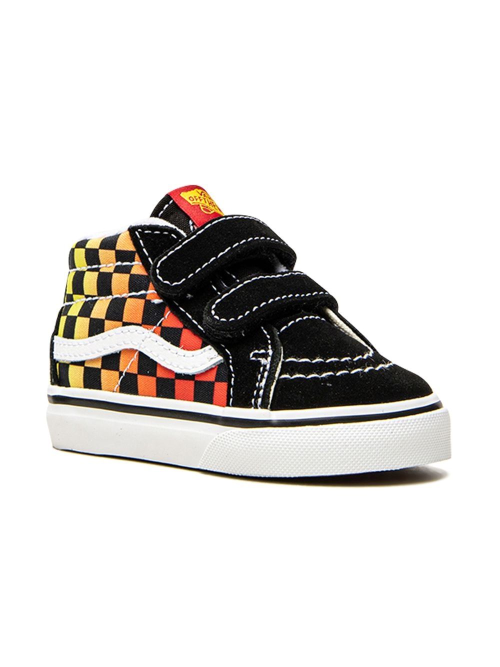Vans Kids Sk8-Mid Reissue V 运动鞋 - 黑色