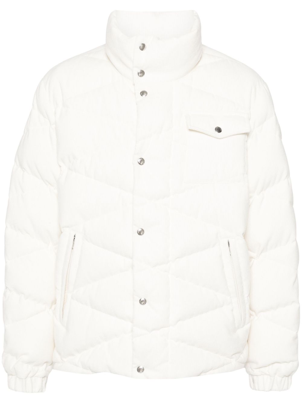 Moncler Kaver 灯芯绒填充夹克 - 中性色