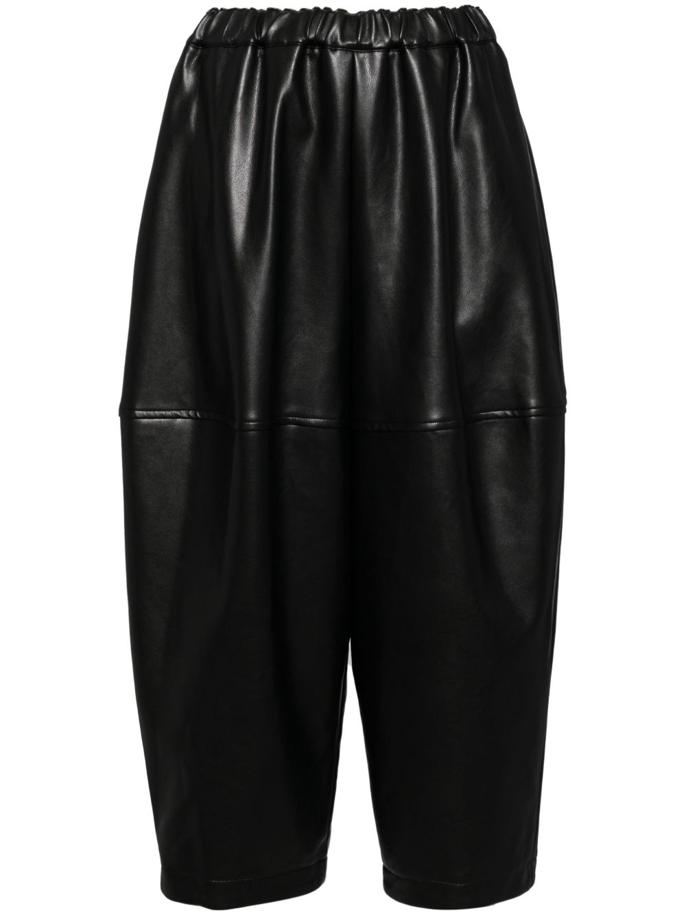 Comme Des Garçons 泡泡造型长裤 - 黑色