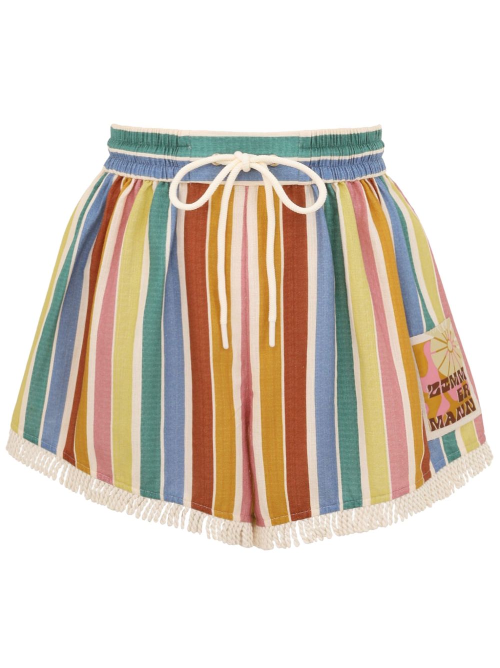 ZIMMERMANN Everly shorts - 蓝色