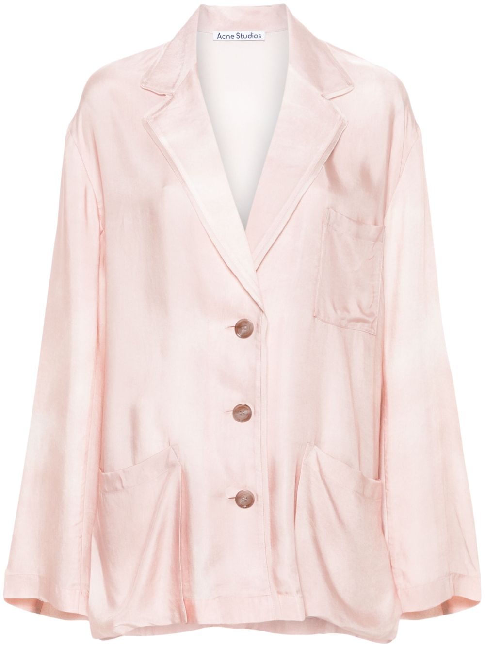 Acne Studios 宽松西装夹克 - 粉色
