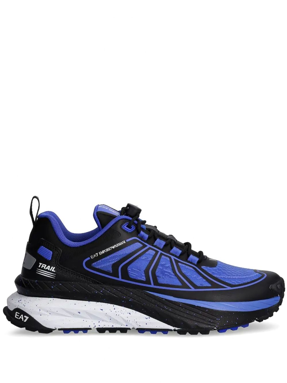 Ea7 Emporio Armani Crusher Distance Sonic Rambler 运动鞋 - 蓝色