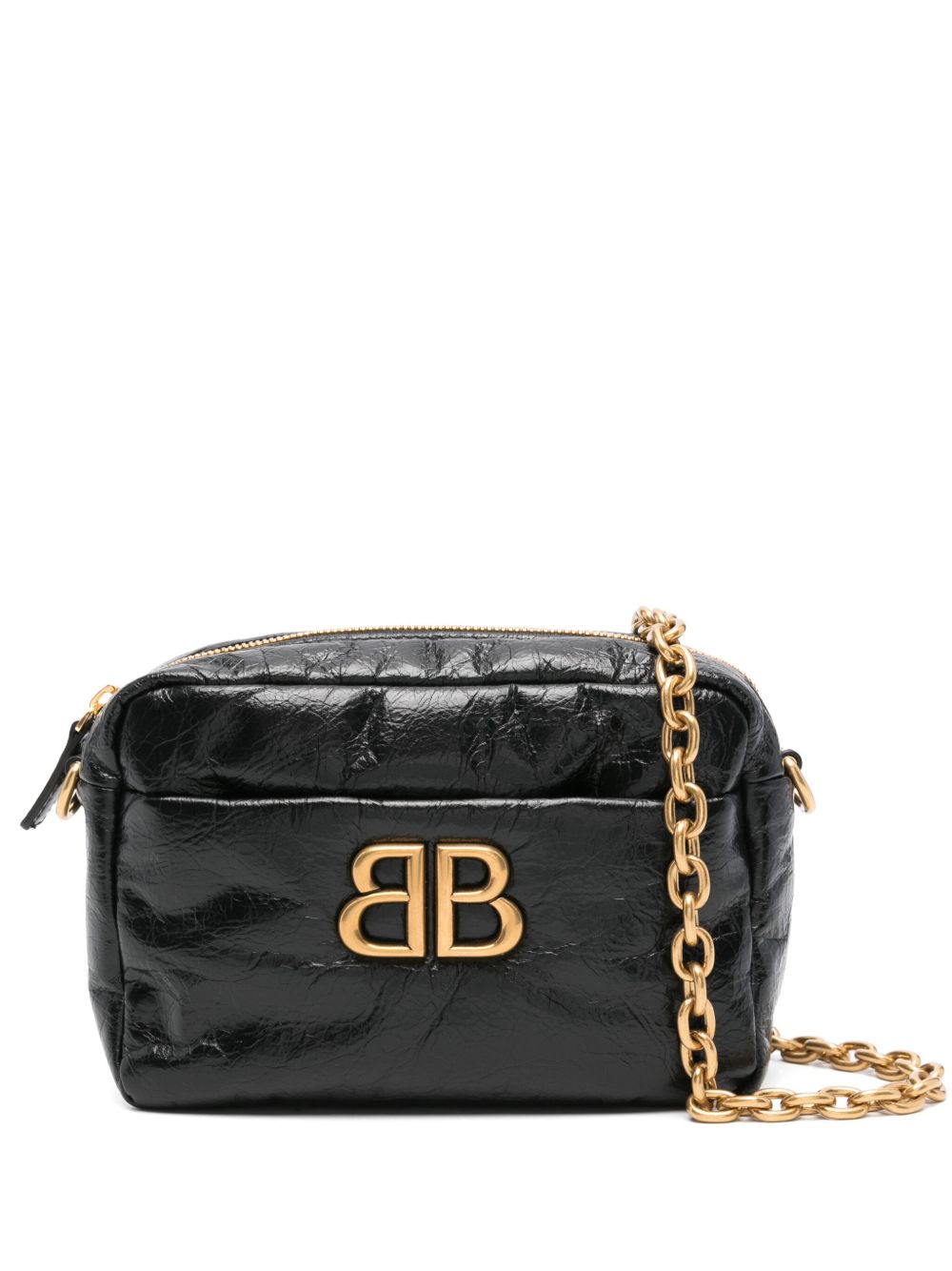 Balenciaga Monaco 迷你单肩包 - 黑色