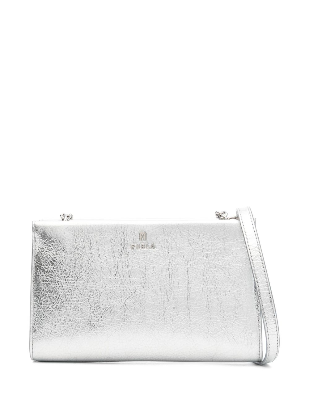 Furla Camelia 迷你斜挎包 - 银色