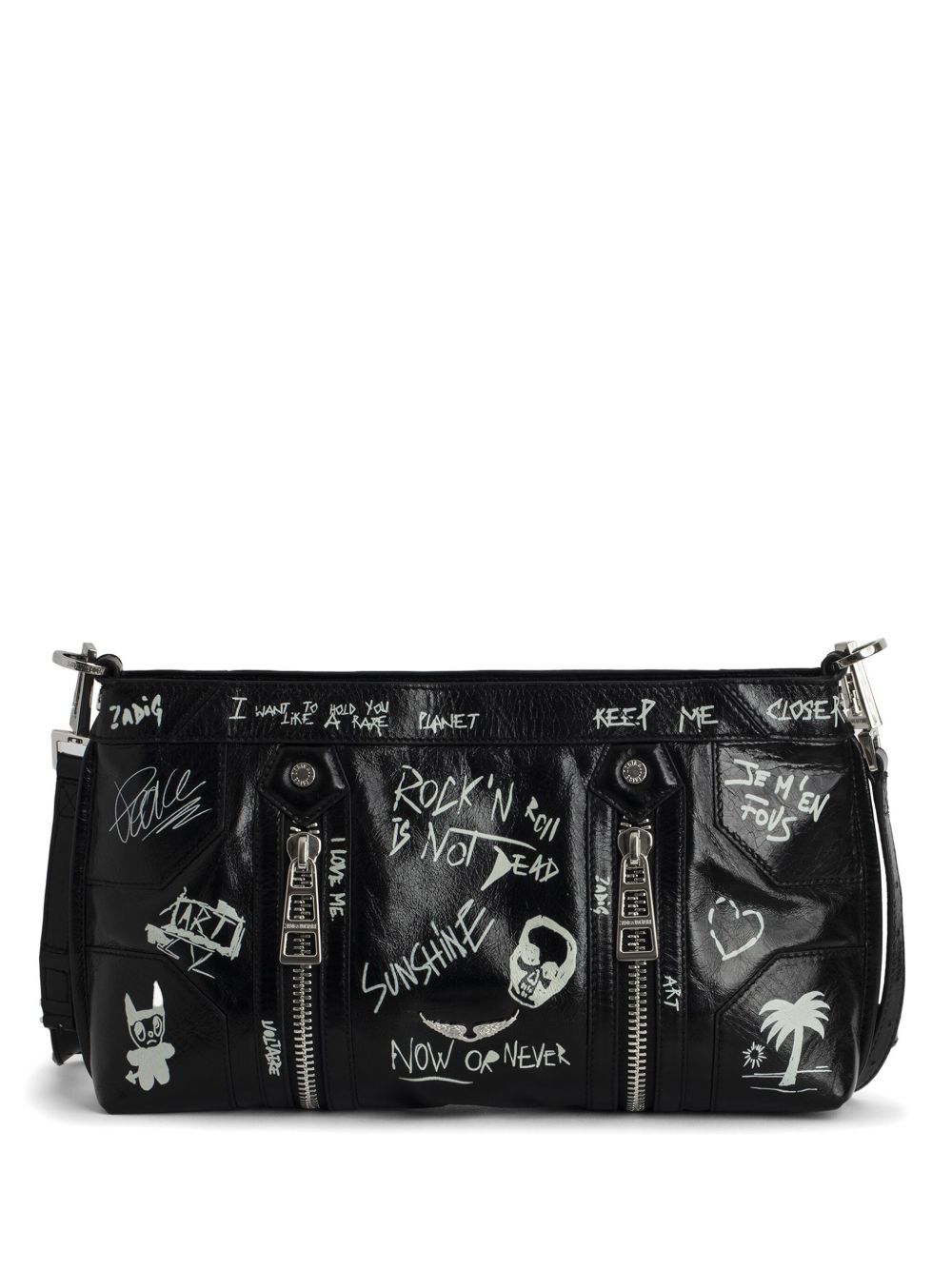 Zadig&Voltaire Sunny Moody 单肩包 - 黑色
