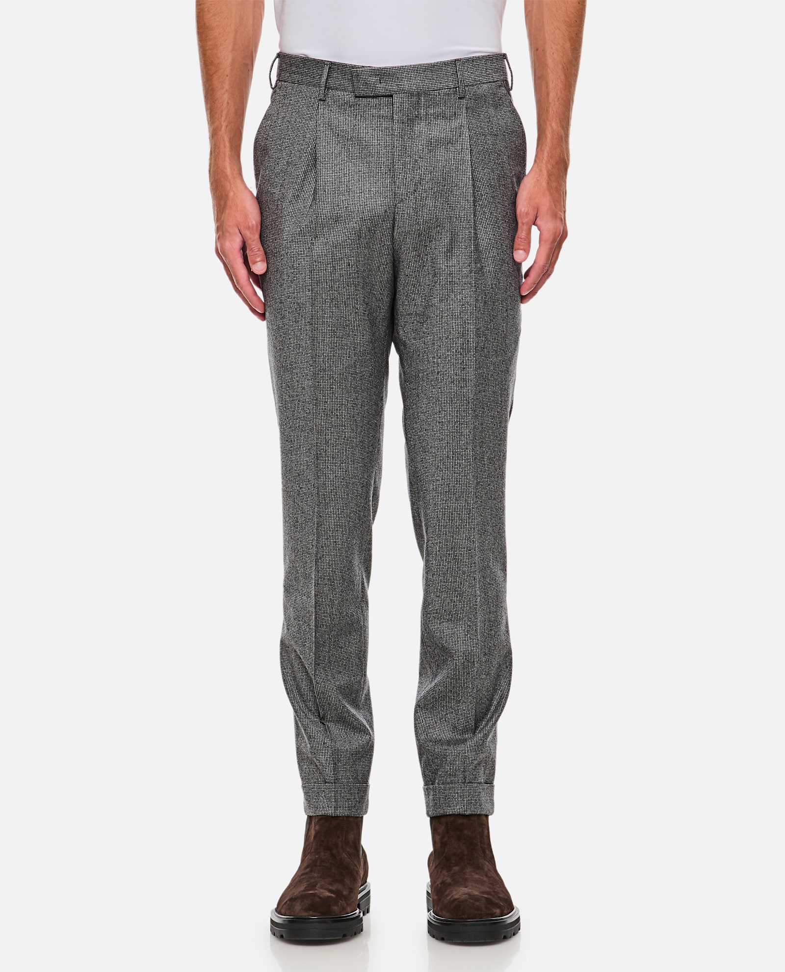 PT Torino Virgin Wool Trousers
