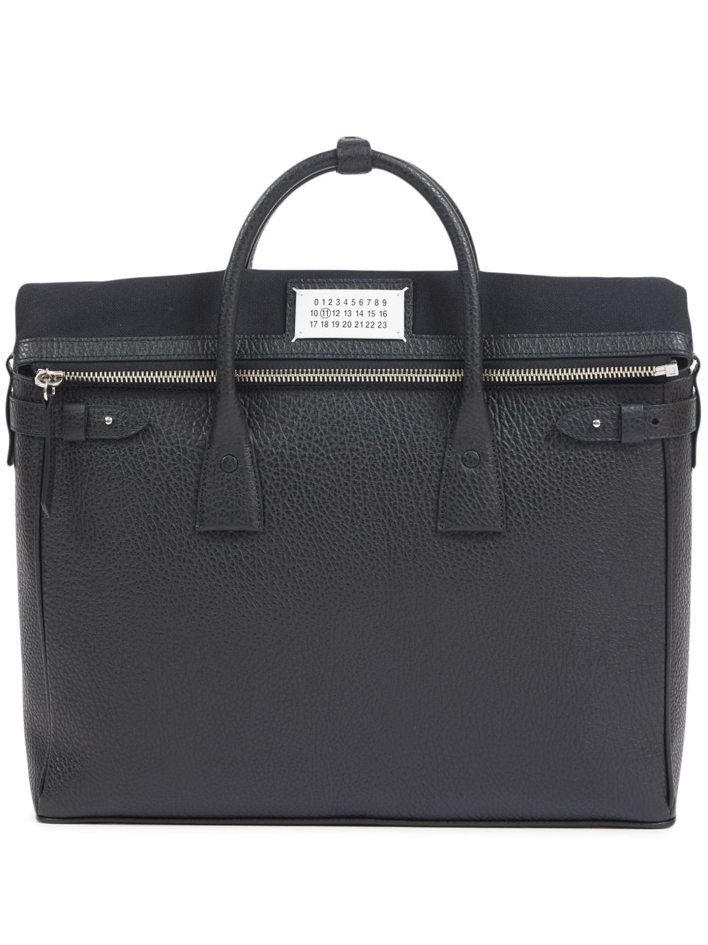 Maison Margiela 5AC Daily 皮质手提包 - 黑色