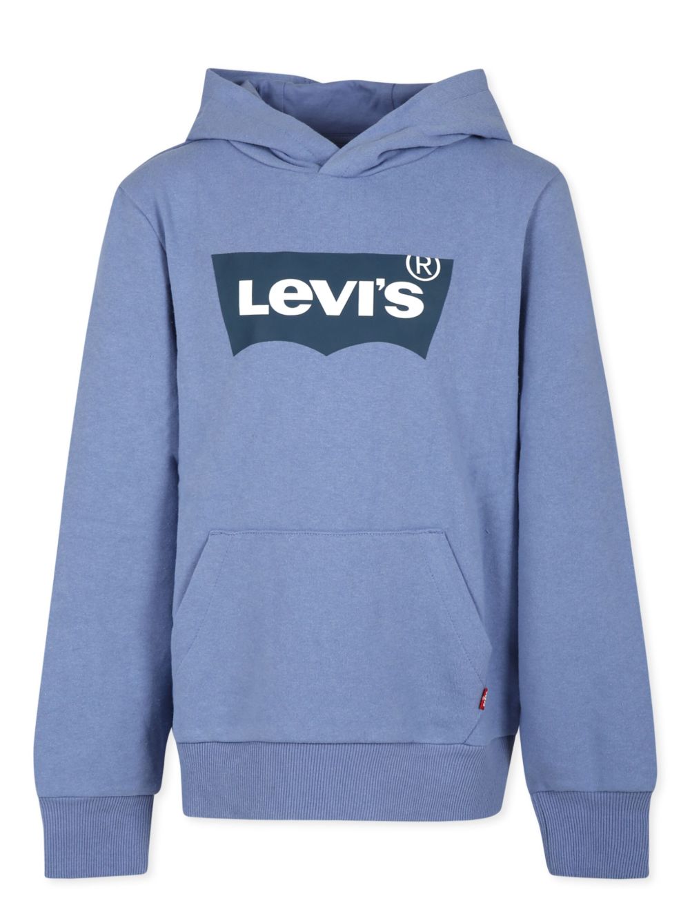 Levi's Kids logo印花连帽衫 - 蓝色