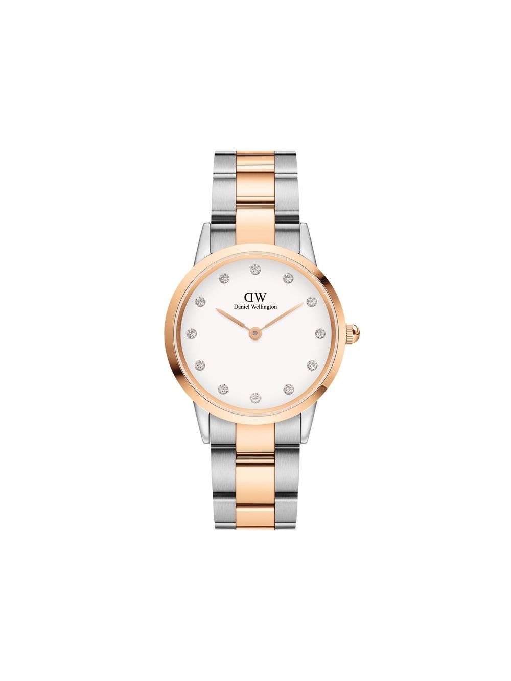 Daniel Wellington Iconic Link Lumine 32毫米腕表 - 白色